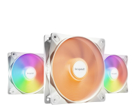 BE QUIET! Light Wings LX 120mm High-speed PWM White TriplePack 3x120mm - 1287581 - zdjęcie 1